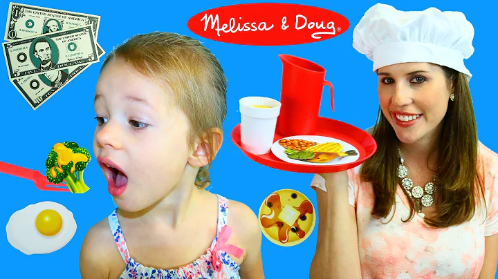 Play Restaurant Melissa & Doug Order Up Diner Pretend Play Food Set Cooking Kitchen by DisneyCarToys