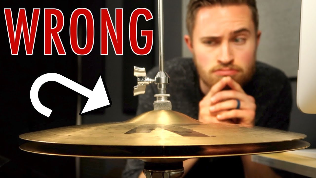 Если ваши хай-хэты выглядят так, ОСТАНОВИТЕСЬ.