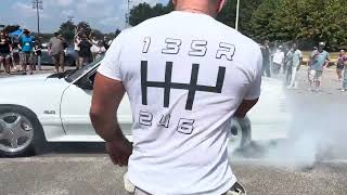 FoxBody Burnout by Brew2l and Foxcast Media at Ford Takeover X