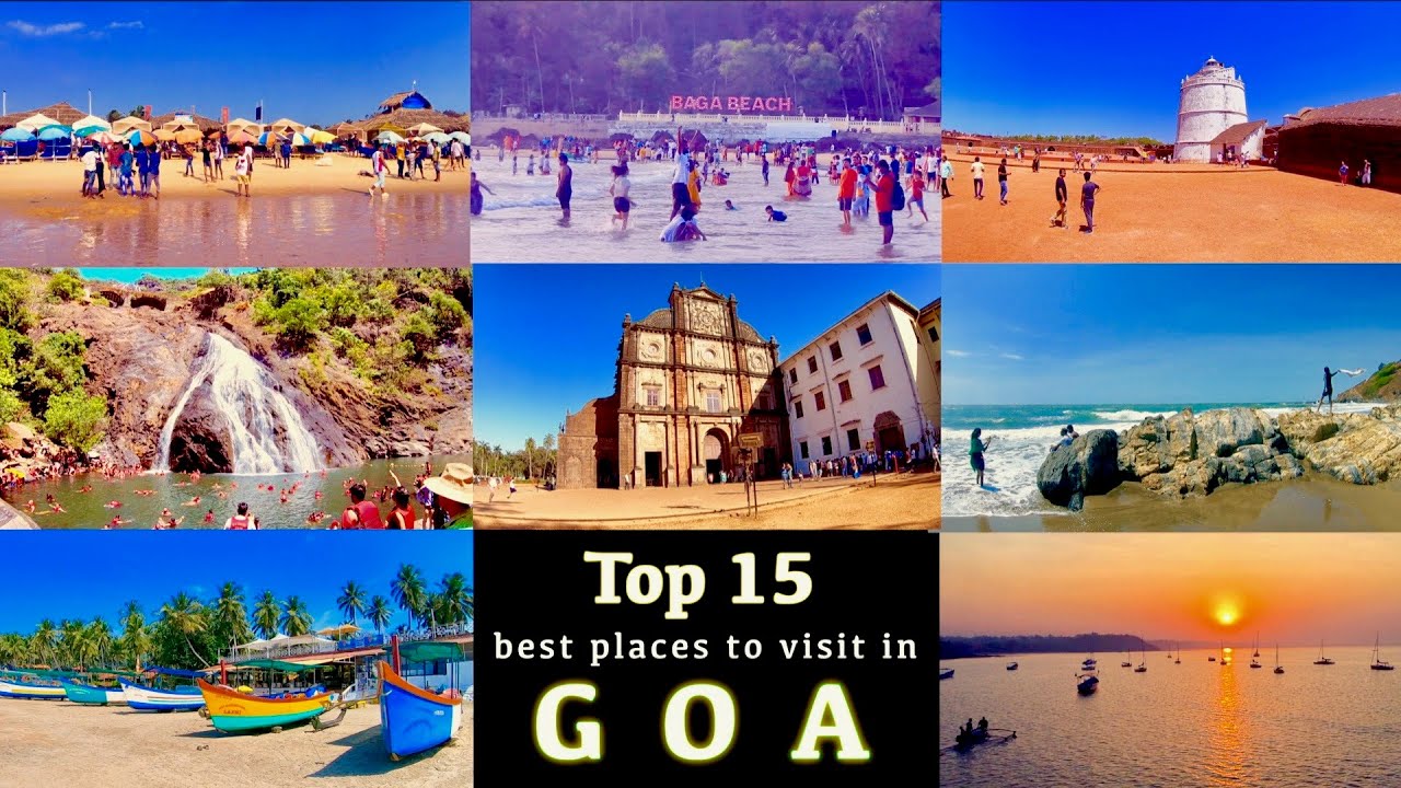 goa tourist point list