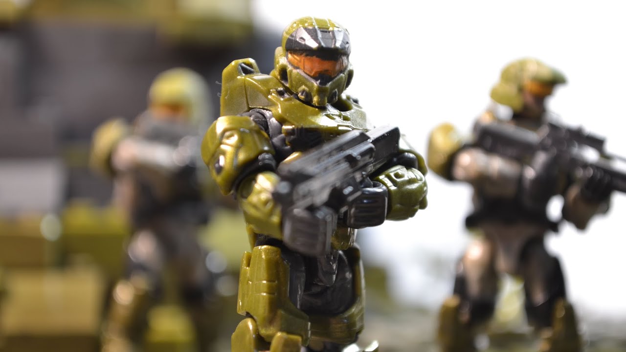 Cod Stop Motion men shoot guns for no apparent reason ( Cod / Halo mega construx stop ...