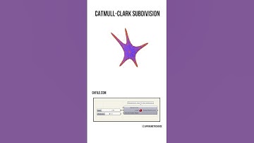 Catmull-Clark Subdivision #shorts