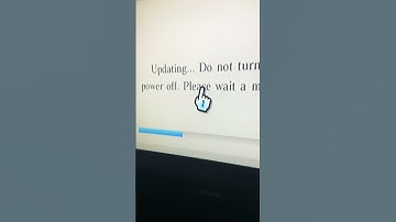 Wii firmware update - who remembers doing this? And that soft main menu music! Ahh, smoothing!