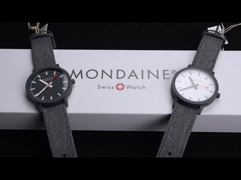 Mondaine Essence Swiss Sustainable Materials Watch!