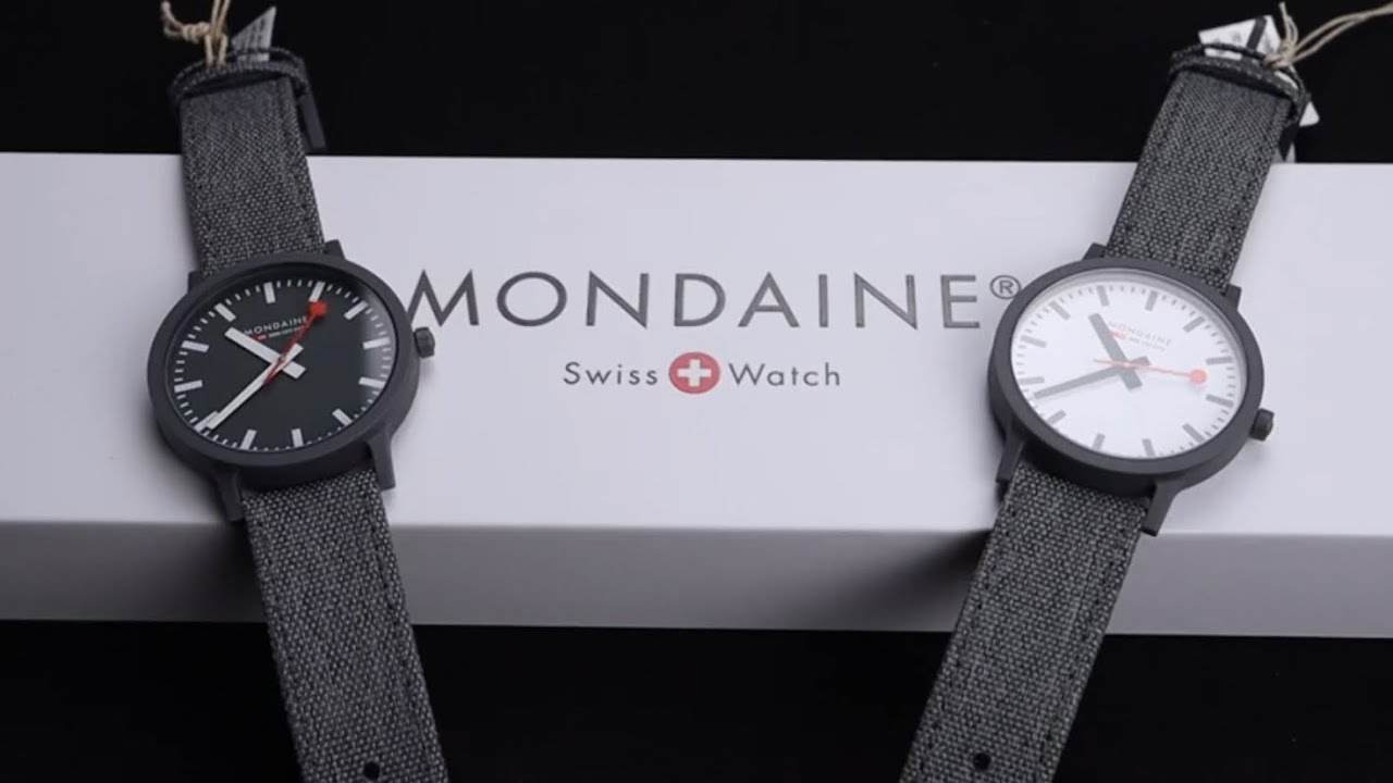 Mondaine Essence Swiss Sustainable Materials Watch!
