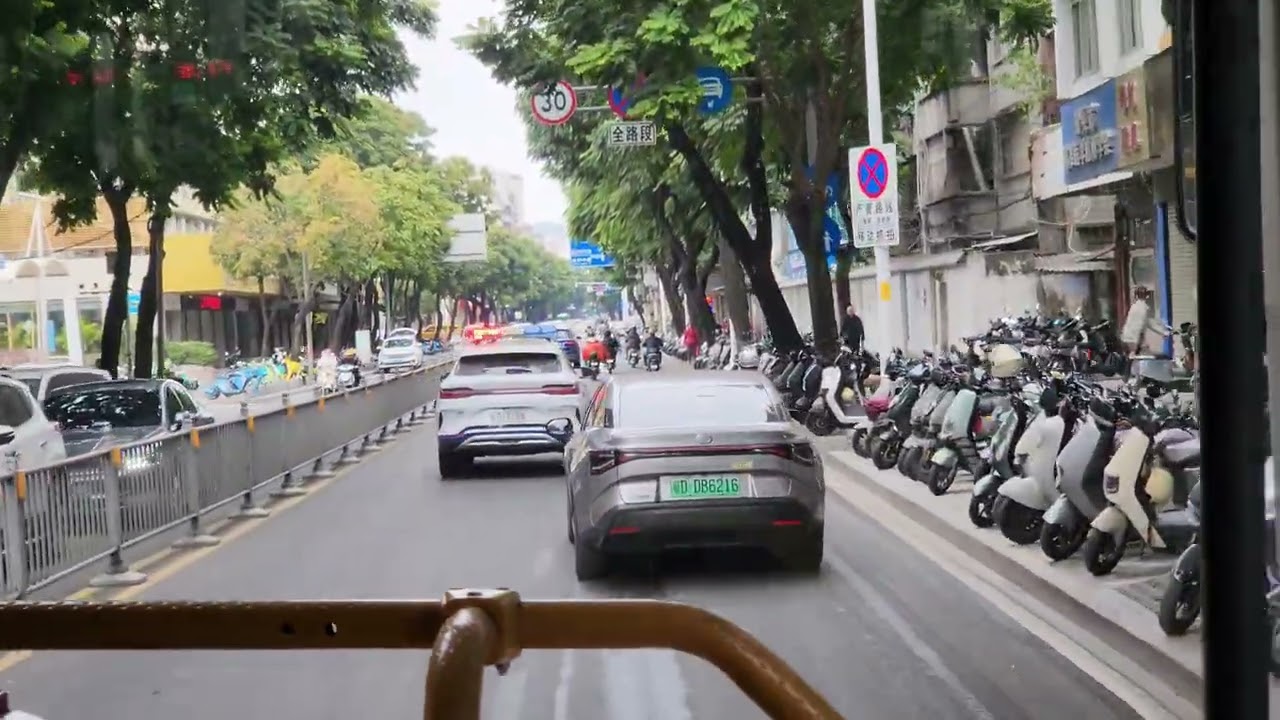 中国🇨🇳广东省汕头市39路公交车，从金湖桥西坐到丹霞庄