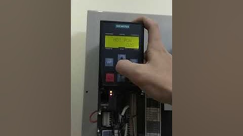 Sinamic G120 - Easy commissioning using BOP-2