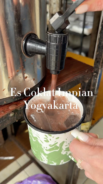 Es Coklat Impian di Yogyakarta