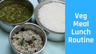 My Simple Tuesday Veg meals lunch Routine  in tamil / Healthy Lunch  Preparation