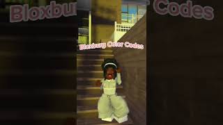 Bloxburg Theme Color Codes | Bloxburg | #roblox #bloxburg #shorts