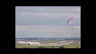 Delta 767 emergency landing at Prague airport.