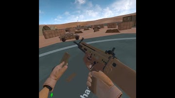Gun World VR loading a gun be like