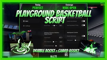 this FREE playground basketball script is INSANE