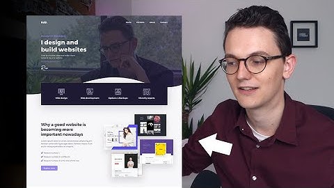 Adobe Xd to Wordpress Part 1 - My new Adobe Xd Web Design Portfolio