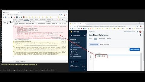 Error: permission_denied: Client doesn