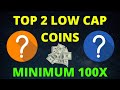 Top 2 Low Cap Altcoins to AT LEAST 100x | 2020 Crypto Hidden Gems