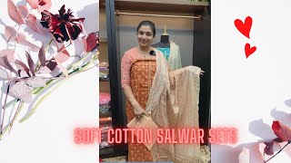 Screen-printed soft cotton salwar sets screenshot 5