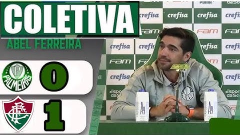 COLETIVA DE ABEL FERREIRA! VERGONHA! DERROTA MELANCÓLICA! APÓS PALMEIRAS 0 x 1 FLUMINENSE! LEILA?