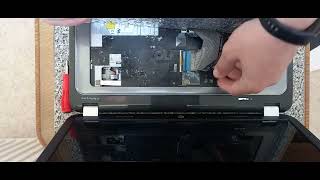 Распаковка и подключение клавиатуры HP Pavilion G6 1300 (aliexpress 2022)