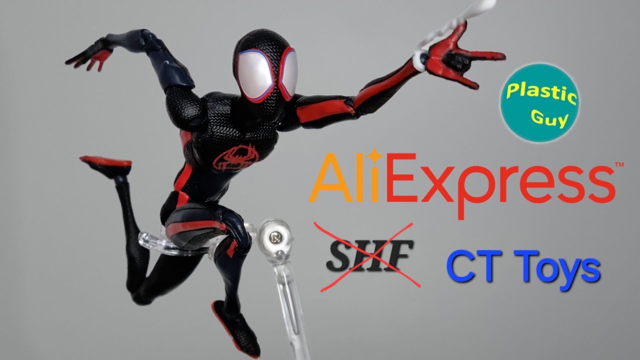 CT Toys Miles Morales SPIDERMAN SH Figuarts Across The SpiderVerse