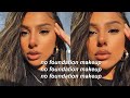 NO FOUNDATION MAKEUP ROUTINE (tutorial for school/college/work)