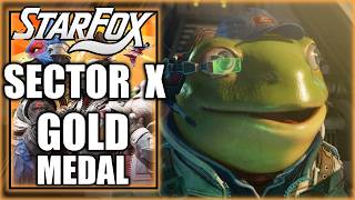 Starfox Remake - Sector X Gold Medal screenshot 3