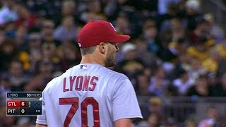 STL@PIT: Lyons pitches a gem to help the Cards clinch