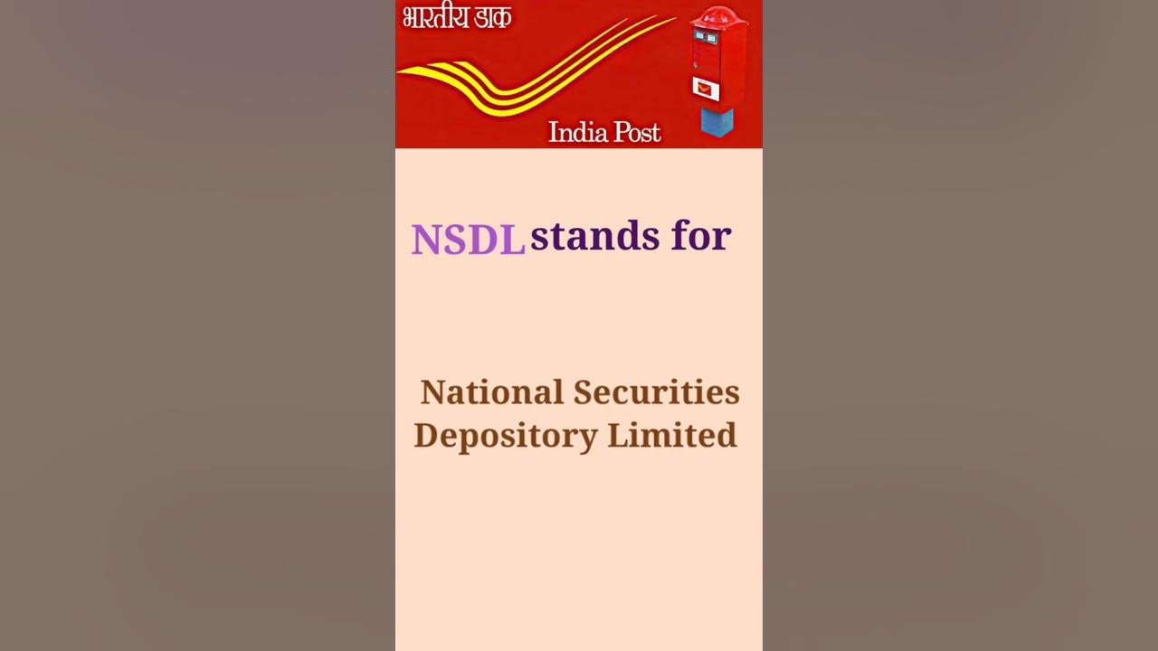 National Securities Depository Limited (NSDL) on LinkedIn nsdl pan aadhaar linking National Securities Depository Limited (NSDL) on LinkedIn nsdl pan aadhaar linking