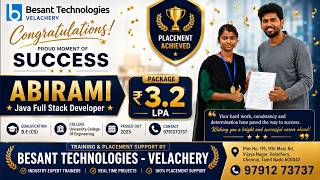 Fullstack Course in Chennai | Abirami Success Story | Best Java Training in Chennai | 3.2LPA