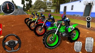 Impossible Dirt Motor Bikes Racing Game #1 - Extreme Driving Motocross Stunts - Android iOS Gameplay screenshot 3