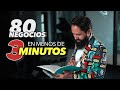 80 NEGOCIOS EN 3 MINUTOS| MASTER MUÑOZ