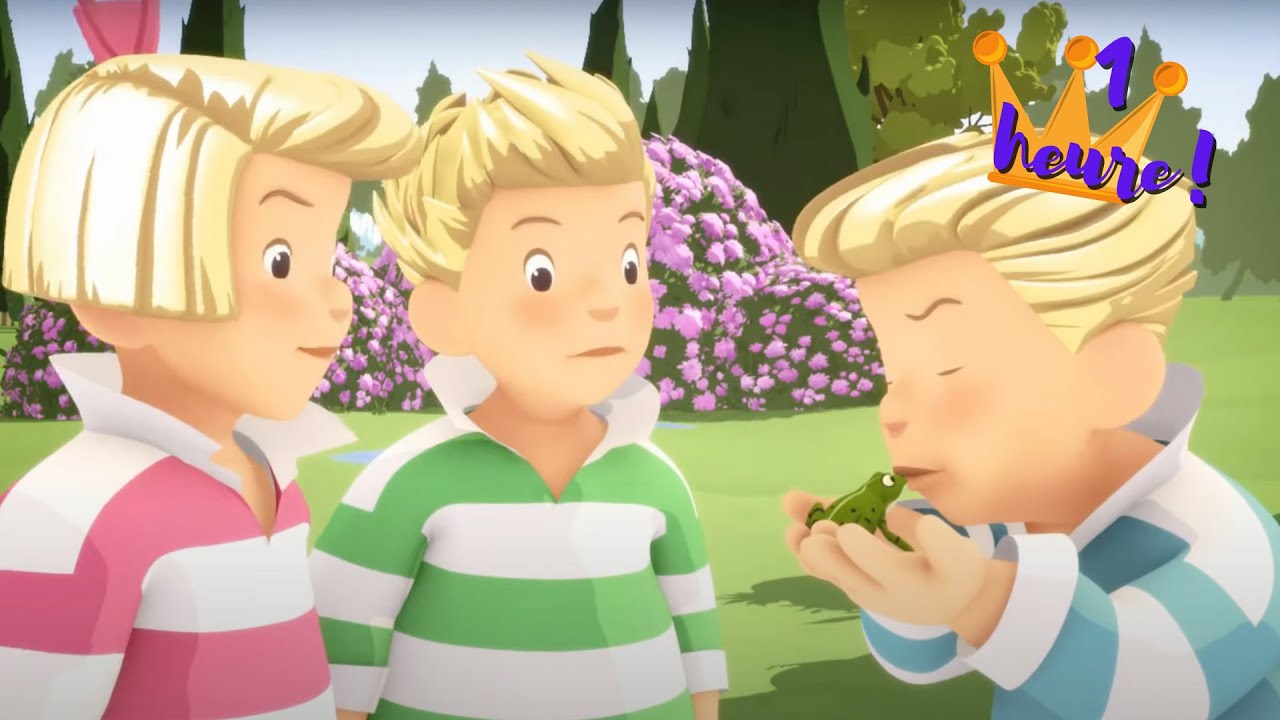 Les Triplés sont de véritables chevaliers et princesses 👑