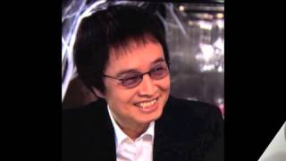 夕陽と少年