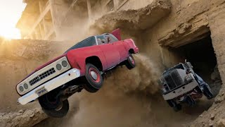 BeamNG.Drive - Truck vs Car Battle | Duel New Version