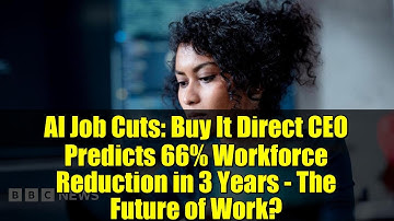 AI Job Cuts: Buy It Direct CEO Predicts 66% Workforce Reduction in 3 Years - The Future of Work?