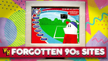 The Lost Internet Of The 90s. . .