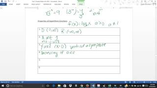 Section 6 4 Properties of Logarithms