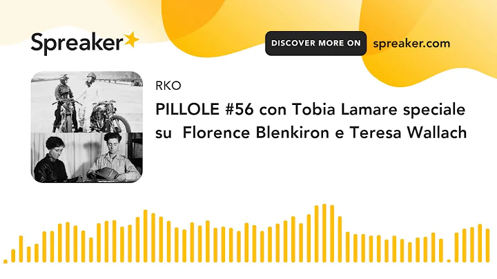 PILLOLE #56 con Tobia Lamare speciale su  Florence...