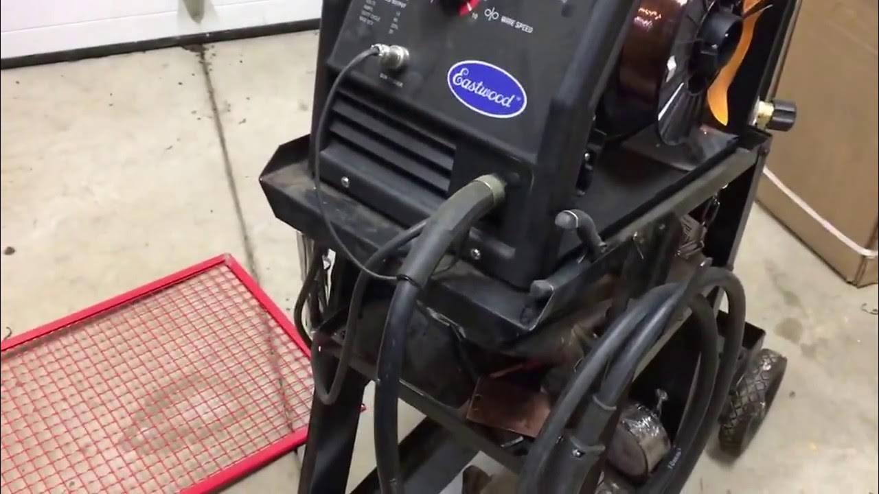 Eastwood MIG 135 Welder - a Novice's Review - YouTube
