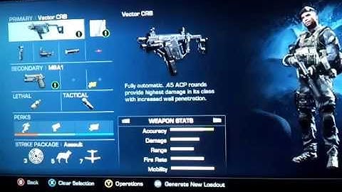 Best Class setup Cod Ghosts- Vector CQB