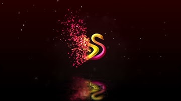 파티클 로고 애니메이션을 만들어보자!!