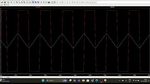 Triangular wave generation(without input) using LTSPICE