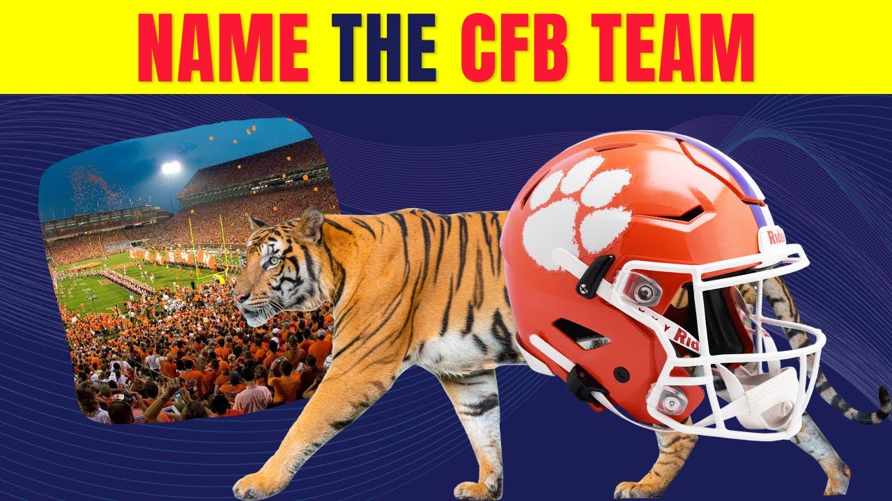 College Football Team Name Quiz How Many Can You Get Right? YouTube