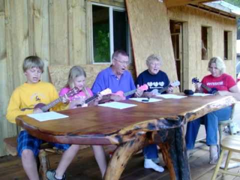 Cabin Porch Ukulele Band "Down In The Valley"
