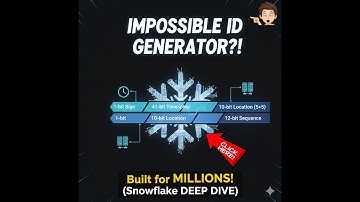 How Twitter Generates 10,000+ Unique IDs Per Second (Snowflake Deep Dive)