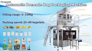 Automatic Premade Bag Packaging Machine-Finopack