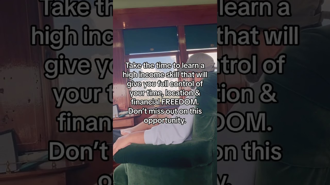 Learn A High Income Skill So You Can Leverage That In Any Economy