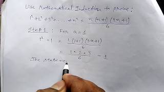 Mathematical Induction- Solved question |IGNOU TEE  || MCS-212 || MCS-013