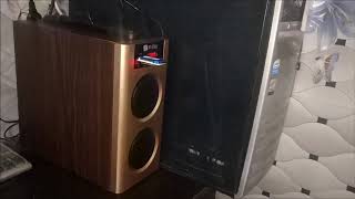 flow mini boombox 5.1 tower speaker