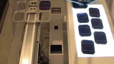 Adept Quattro Solar Cell Handling Robot